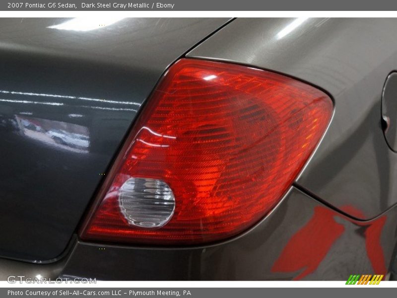 Dark Steel Gray Metallic / Ebony 2007 Pontiac G6 Sedan