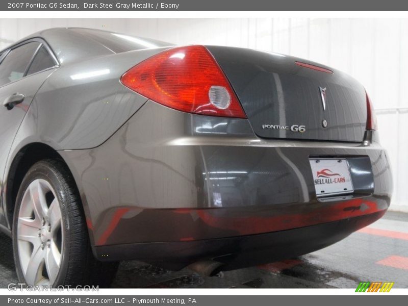 Dark Steel Gray Metallic / Ebony 2007 Pontiac G6 Sedan