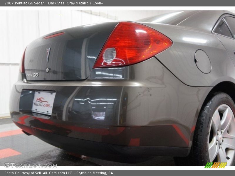 Dark Steel Gray Metallic / Ebony 2007 Pontiac G6 Sedan