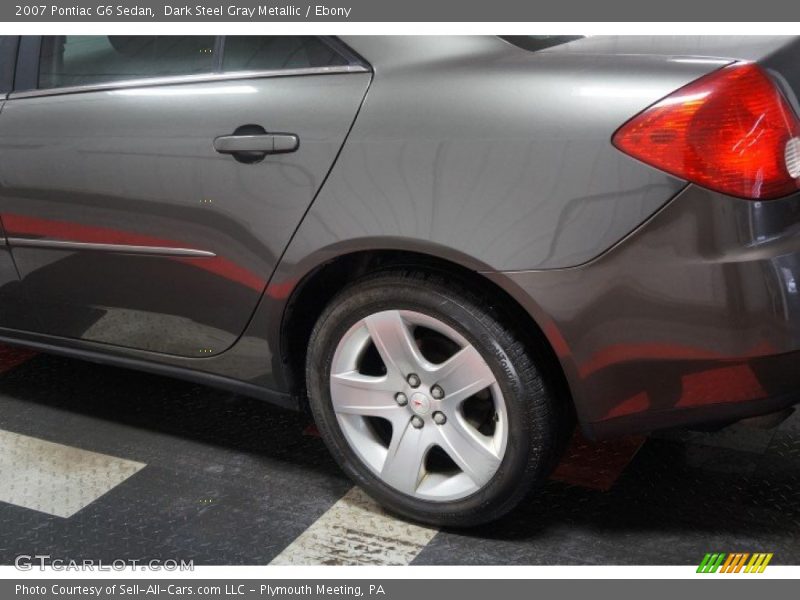 Dark Steel Gray Metallic / Ebony 2007 Pontiac G6 Sedan