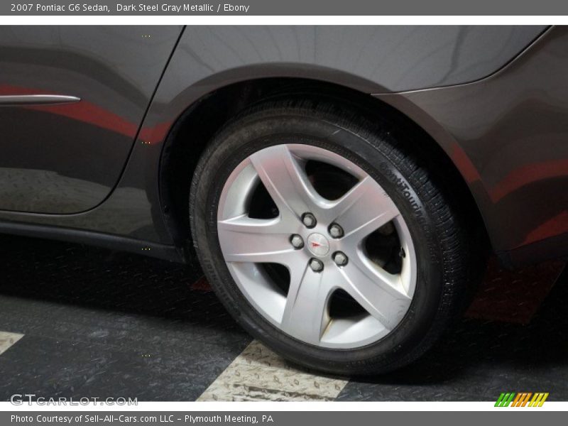 Dark Steel Gray Metallic / Ebony 2007 Pontiac G6 Sedan
