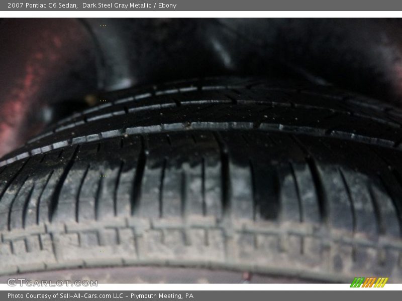 Dark Steel Gray Metallic / Ebony 2007 Pontiac G6 Sedan