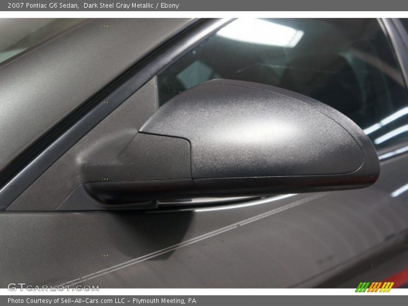 Dark Steel Gray Metallic / Ebony 2007 Pontiac G6 Sedan