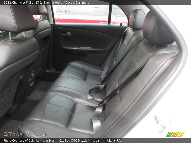 Summit White / Cocoa/Cashmere 2012 Chevrolet Malibu LTZ