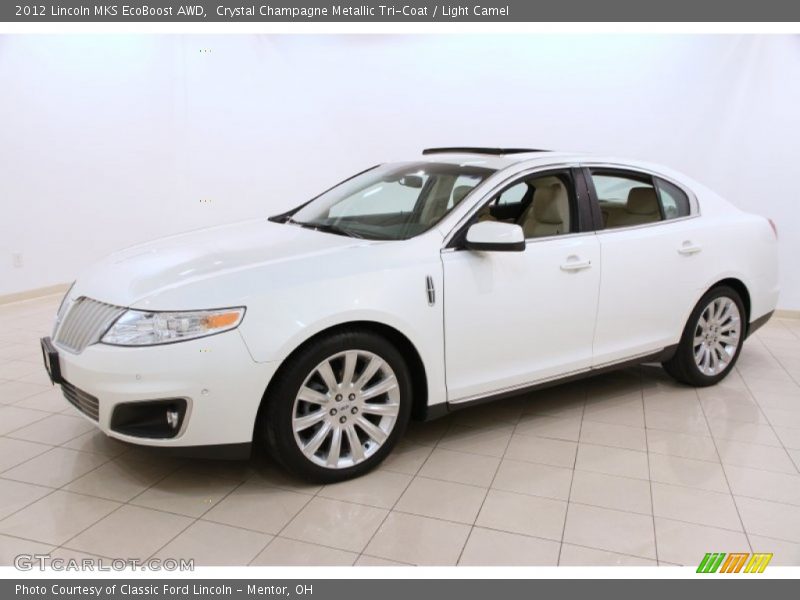 Front 3/4 View of 2012 MKS EcoBoost AWD
