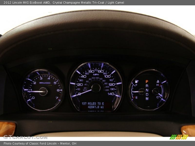  2012 MKS EcoBoost AWD EcoBoost AWD Gauges