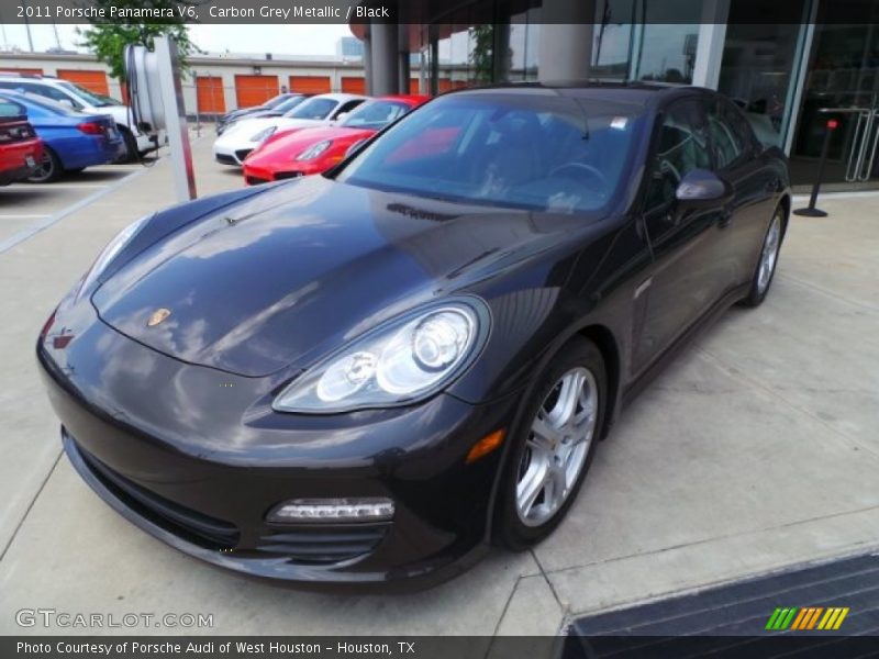 Carbon Grey Metallic / Black 2011 Porsche Panamera V6