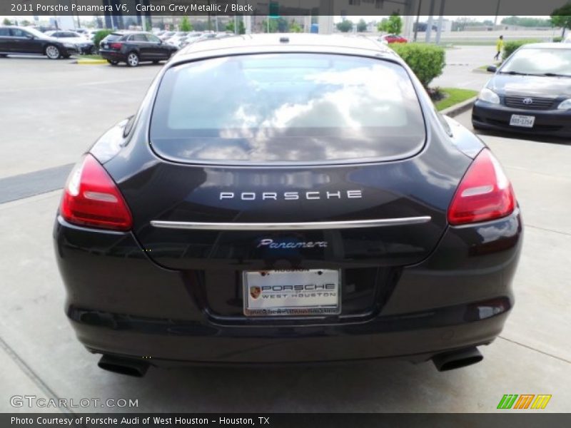 Carbon Grey Metallic / Black 2011 Porsche Panamera V6