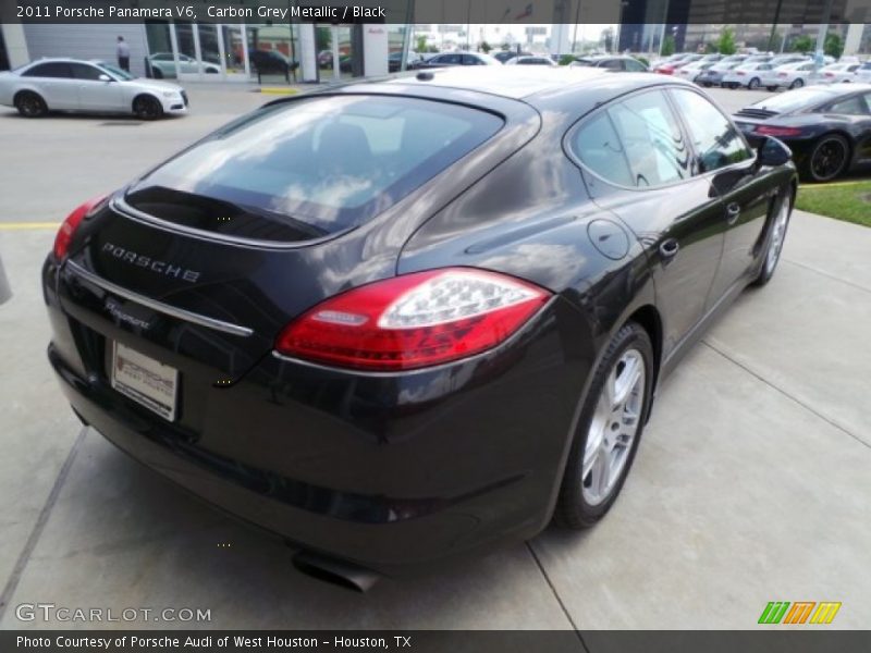 Carbon Grey Metallic / Black 2011 Porsche Panamera V6
