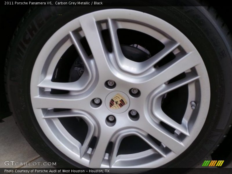Carbon Grey Metallic / Black 2011 Porsche Panamera V6