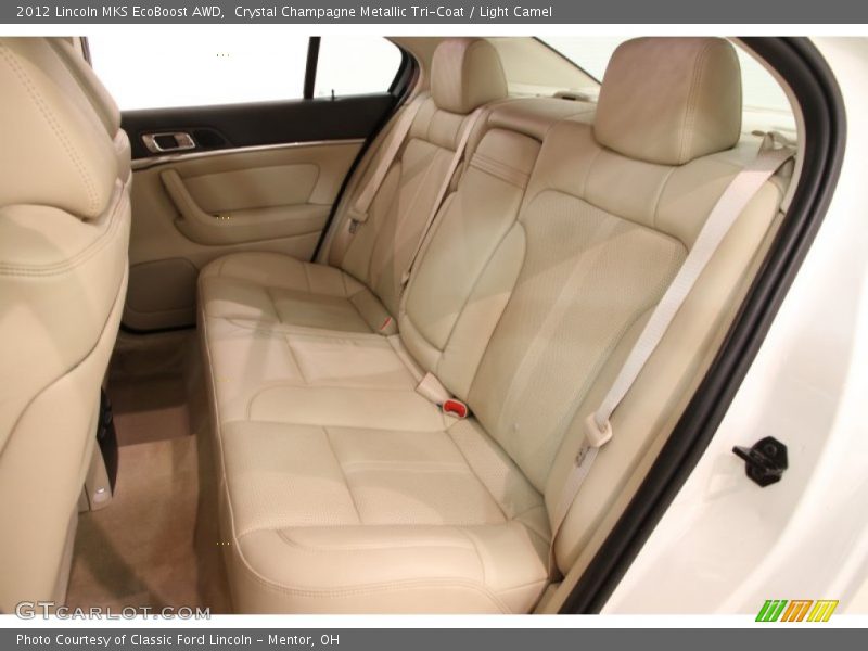 Rear Seat of 2012 MKS EcoBoost AWD