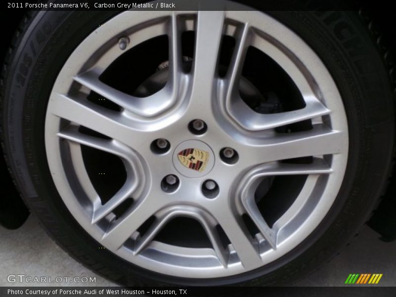 Carbon Grey Metallic / Black 2011 Porsche Panamera V6