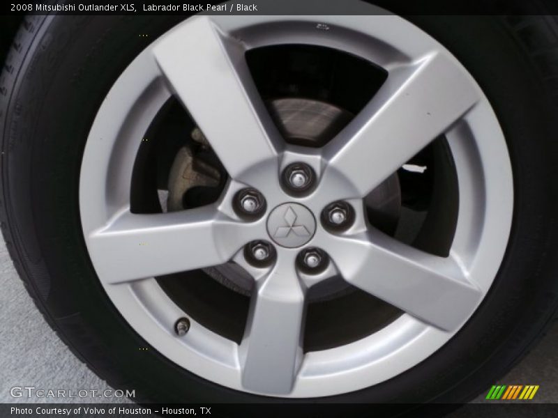 Labrador Black Pearl / Black 2008 Mitsubishi Outlander XLS