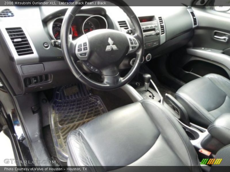  2008 Outlander XLS Black Interior