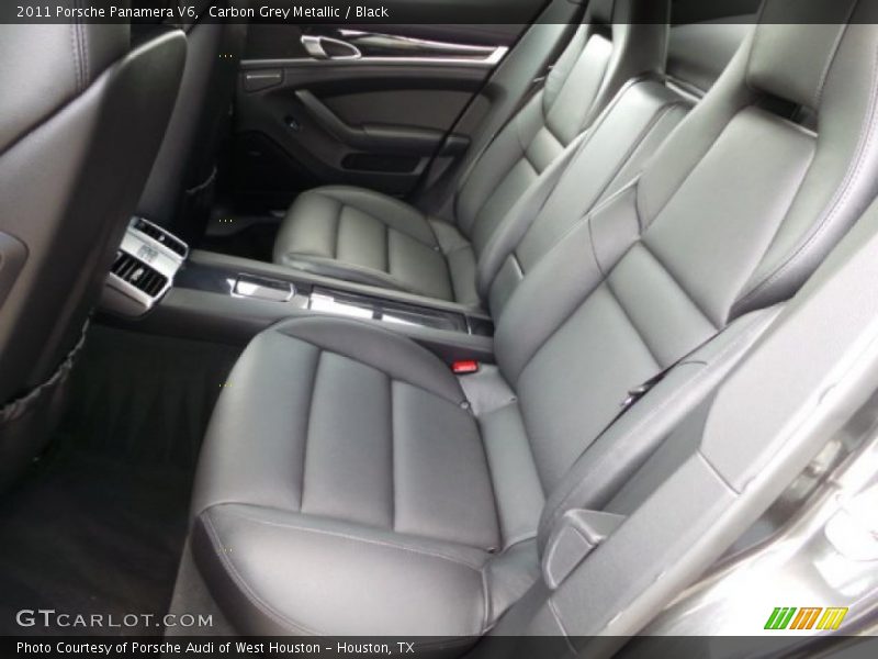 Rear Seat of 2011 Panamera V6