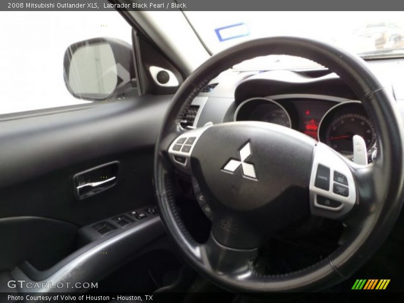 Labrador Black Pearl / Black 2008 Mitsubishi Outlander XLS