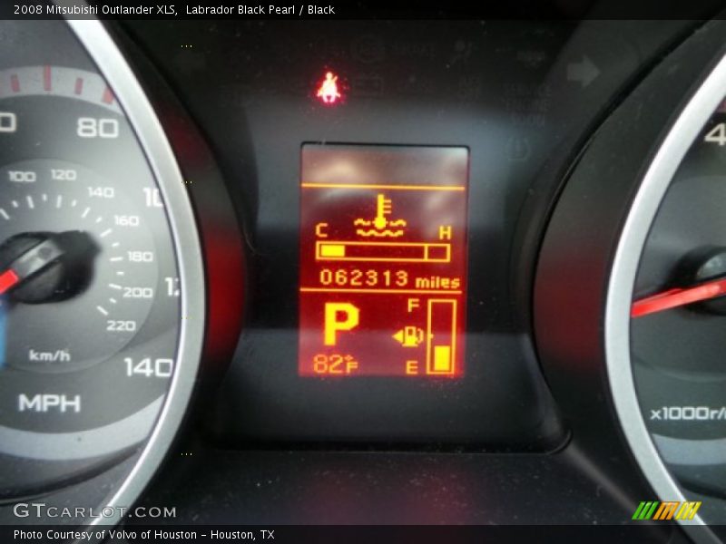 Labrador Black Pearl / Black 2008 Mitsubishi Outlander XLS