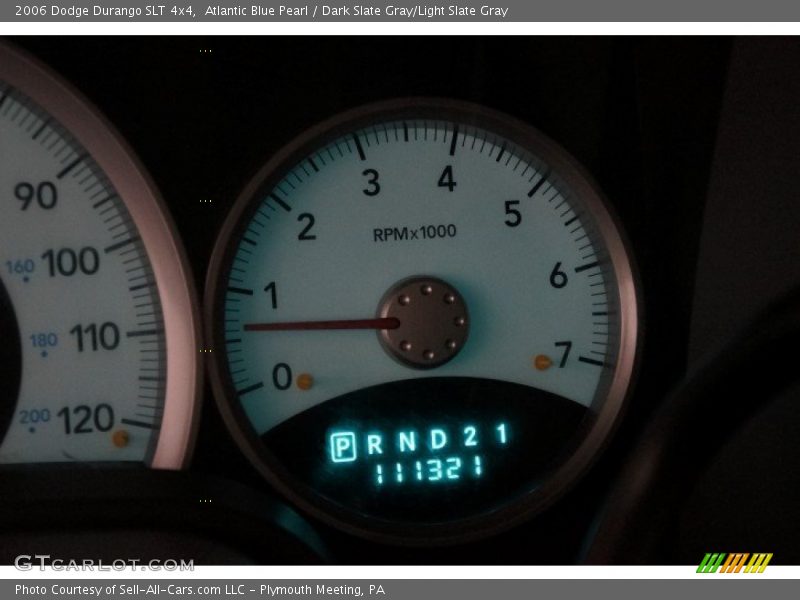 Atlantic Blue Pearl / Dark Slate Gray/Light Slate Gray 2006 Dodge Durango SLT 4x4