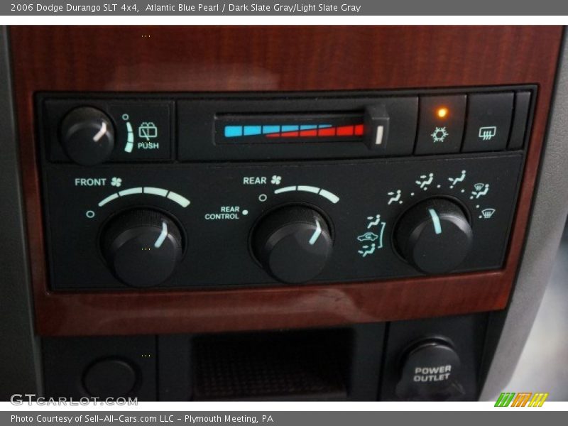 Controls of 2006 Durango SLT 4x4