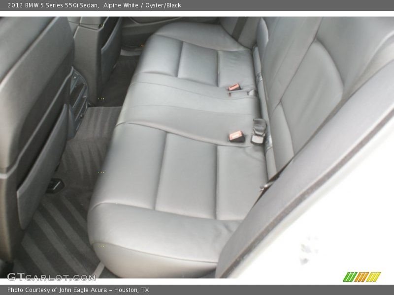 Alpine White / Oyster/Black 2012 BMW 5 Series 550i Sedan