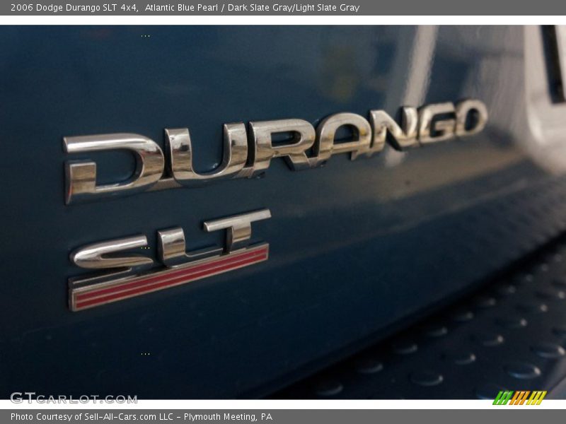 Atlantic Blue Pearl / Dark Slate Gray/Light Slate Gray 2006 Dodge Durango SLT 4x4