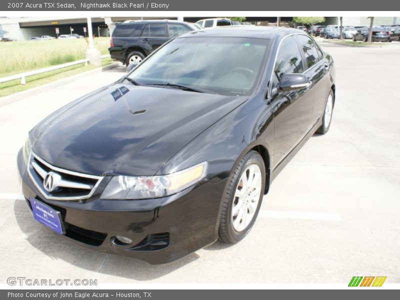 Nighthawk Black Pearl / Ebony 2007 Acura TSX Sedan