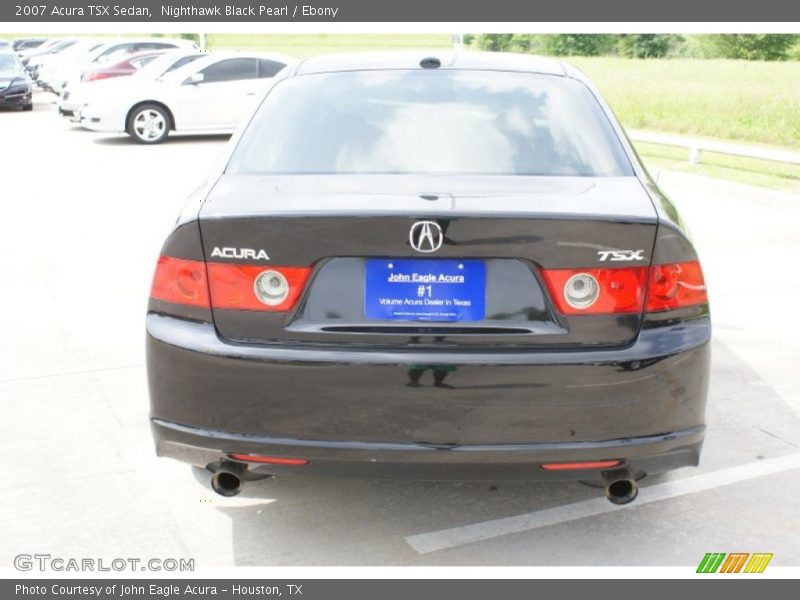 Nighthawk Black Pearl / Ebony 2007 Acura TSX Sedan