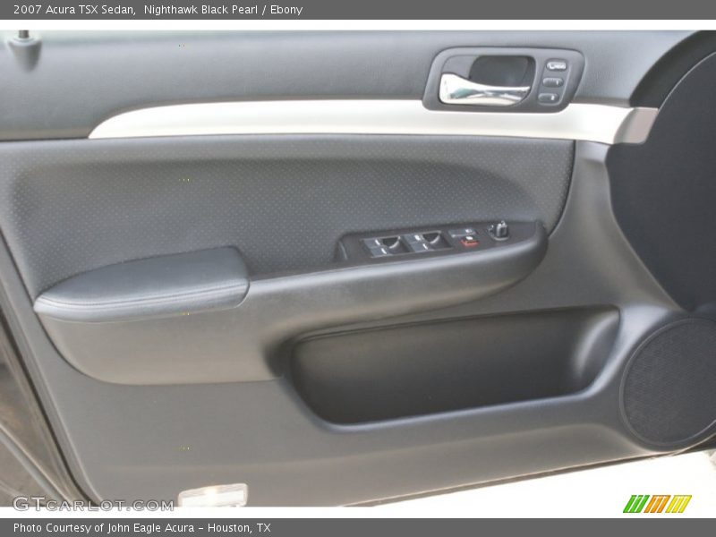 Nighthawk Black Pearl / Ebony 2007 Acura TSX Sedan
