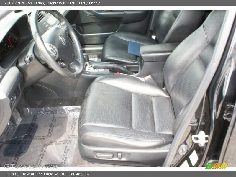 Nighthawk Black Pearl / Ebony 2007 Acura TSX Sedan