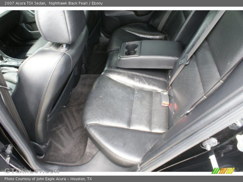 Nighthawk Black Pearl / Ebony 2007 Acura TSX Sedan