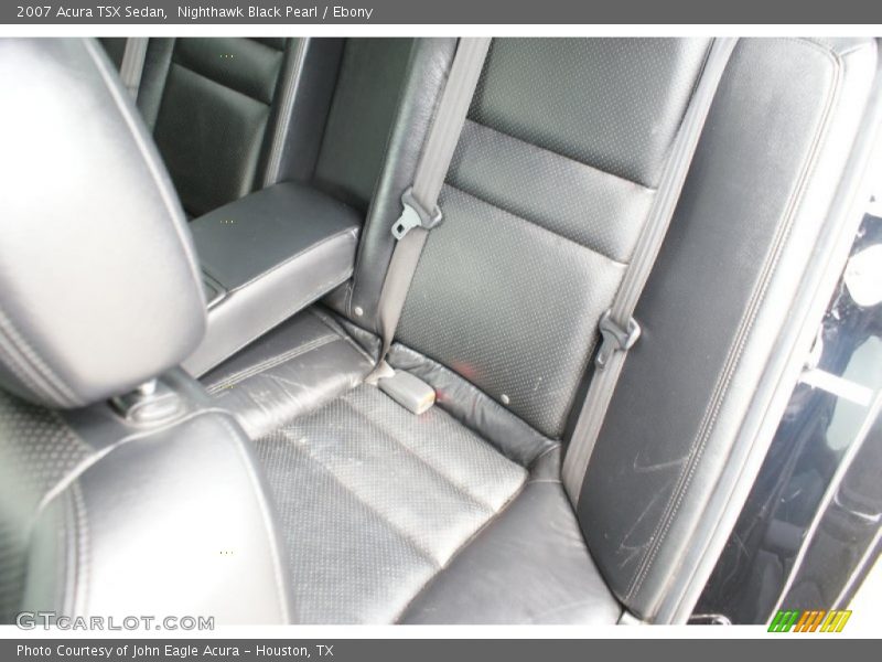 Nighthawk Black Pearl / Ebony 2007 Acura TSX Sedan