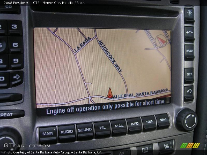 Navigation of 2008 911 GT2