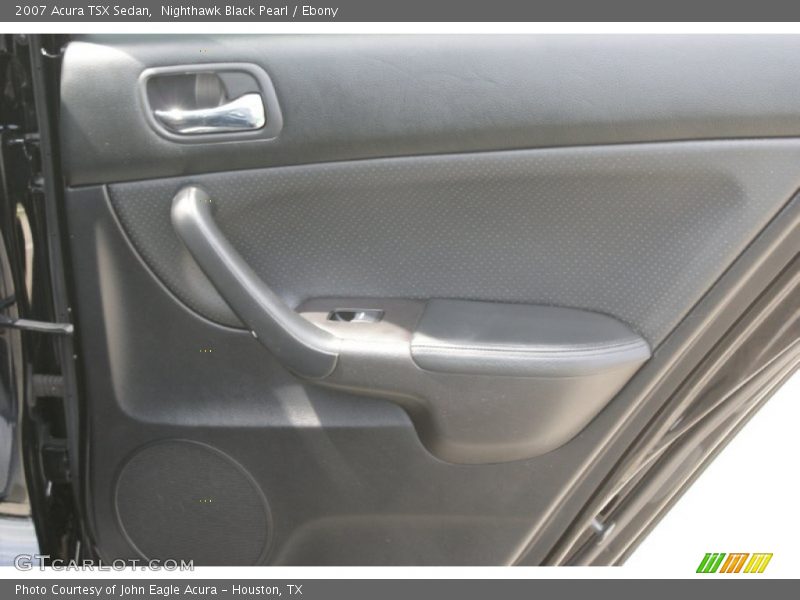 Nighthawk Black Pearl / Ebony 2007 Acura TSX Sedan