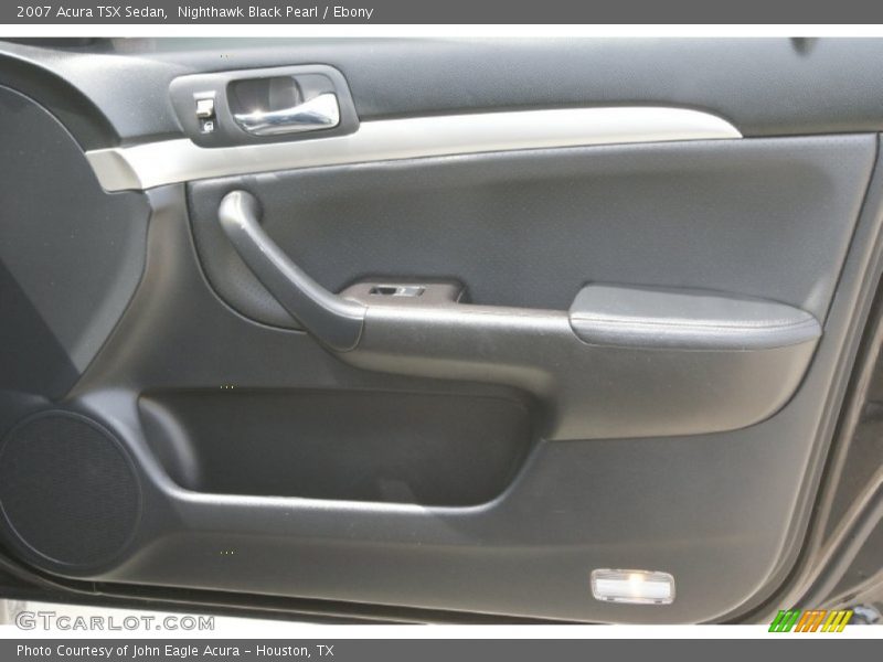 Nighthawk Black Pearl / Ebony 2007 Acura TSX Sedan
