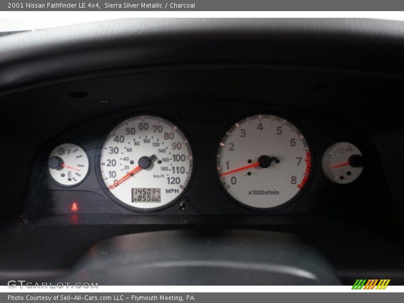  2001 Pathfinder LE 4x4 LE 4x4 Gauges