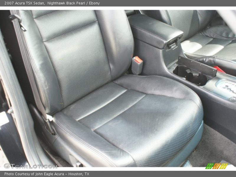 Nighthawk Black Pearl / Ebony 2007 Acura TSX Sedan