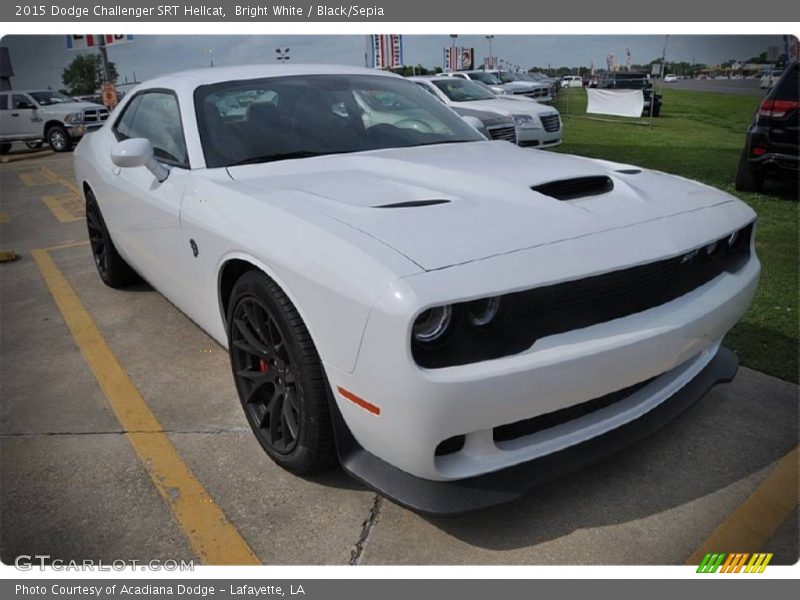  2015 Challenger SRT Hellcat Bright White