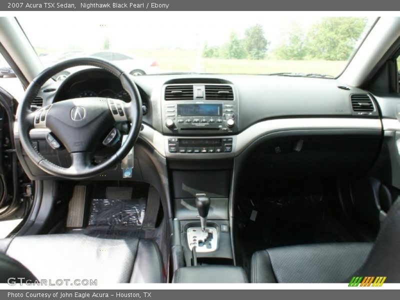 Nighthawk Black Pearl / Ebony 2007 Acura TSX Sedan