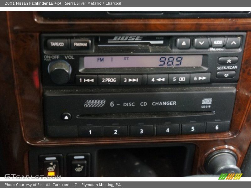 Audio System of 2001 Pathfinder LE 4x4
