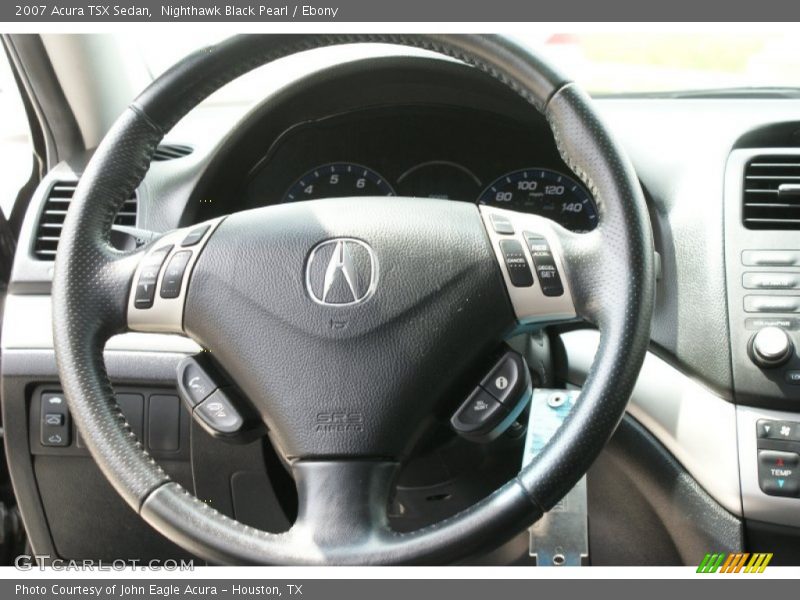Nighthawk Black Pearl / Ebony 2007 Acura TSX Sedan