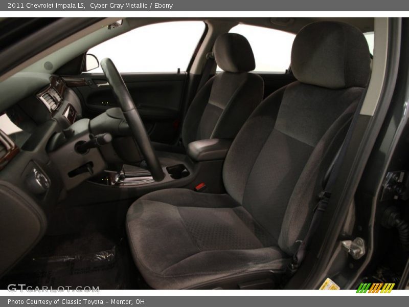 Cyber Gray Metallic / Ebony 2011 Chevrolet Impala LS