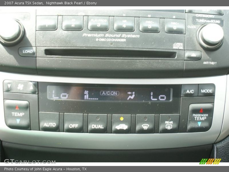 Nighthawk Black Pearl / Ebony 2007 Acura TSX Sedan