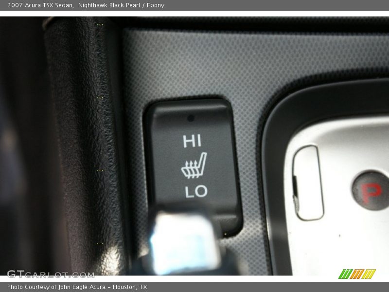 Nighthawk Black Pearl / Ebony 2007 Acura TSX Sedan