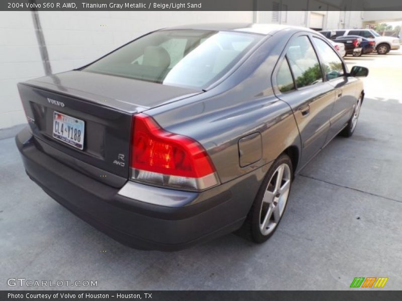 Titanium Gray Metallic / Beige/Light Sand 2004 Volvo S60 R AWD
