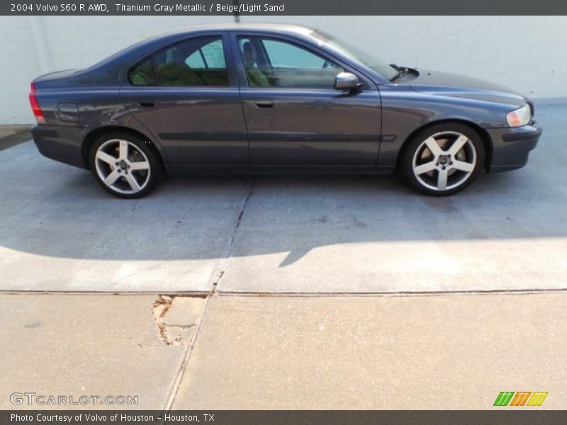 Titanium Gray Metallic / Beige/Light Sand 2004 Volvo S60 R AWD