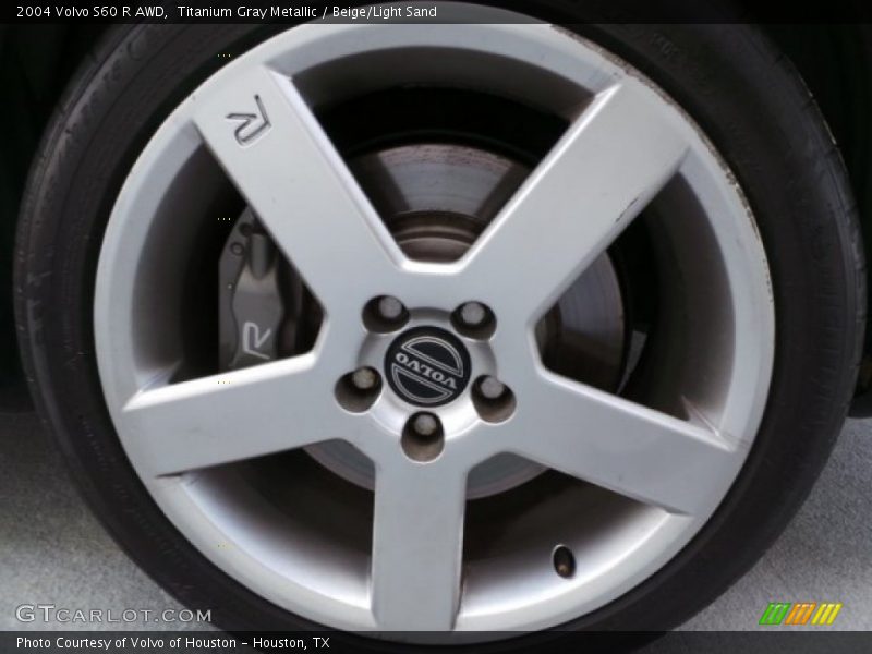Titanium Gray Metallic / Beige/Light Sand 2004 Volvo S60 R AWD