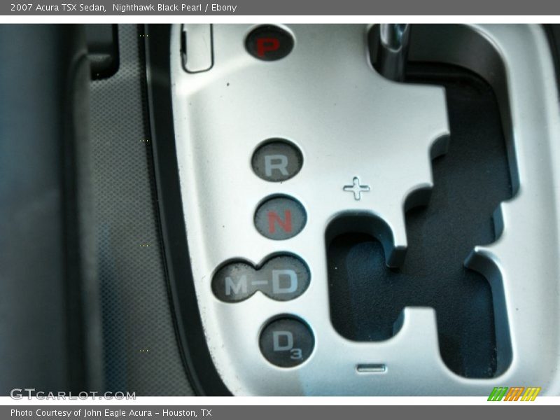 Nighthawk Black Pearl / Ebony 2007 Acura TSX Sedan