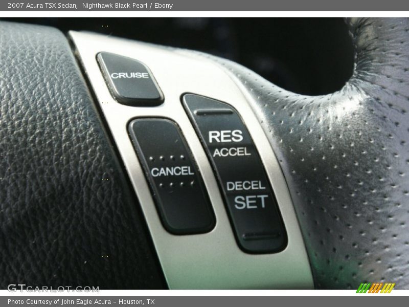 Nighthawk Black Pearl / Ebony 2007 Acura TSX Sedan