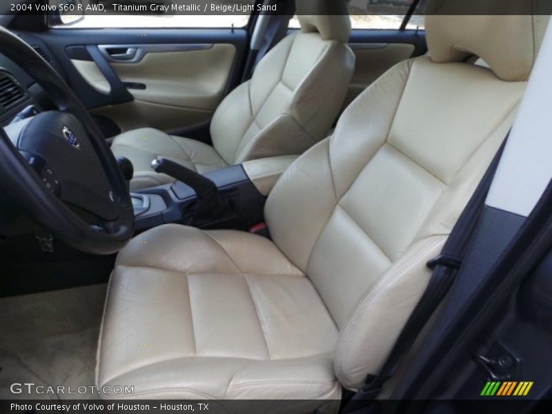 Titanium Gray Metallic / Beige/Light Sand 2004 Volvo S60 R AWD