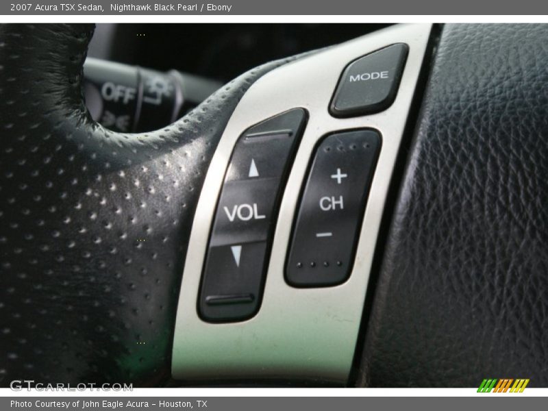 Nighthawk Black Pearl / Ebony 2007 Acura TSX Sedan